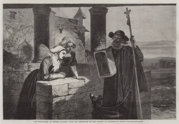 Le Reliquaire, from the Exhibition of the Society of Painters in Water Colours